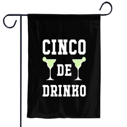 Cinco De Drinko Lime Cinco De Mayo May Fifth Garden Flags