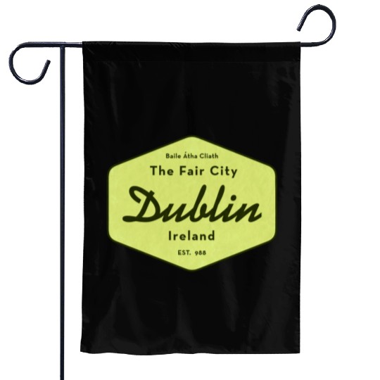 Dublin Ireland Garden Flags