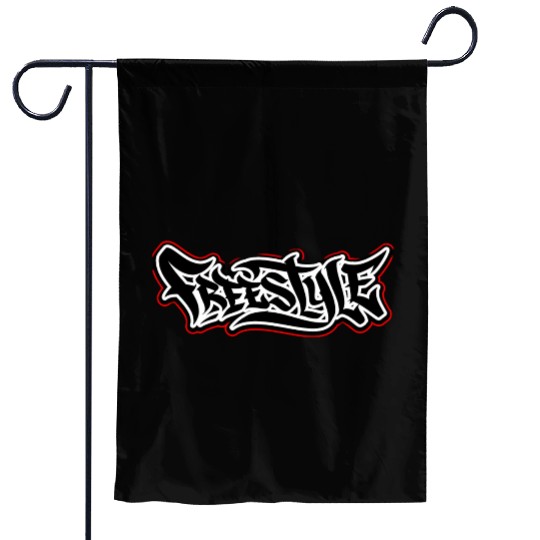 FREESTYLE GRAFFITI ART Garden Flags
