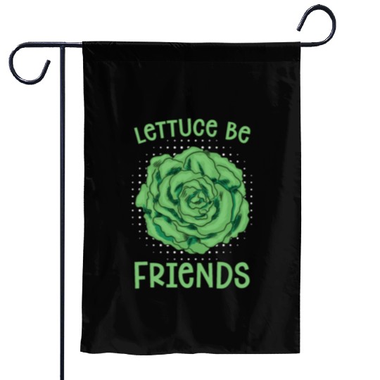 Vegan Chef Lettuce Be Friends Veganism Vegan Chefs Garden Flags