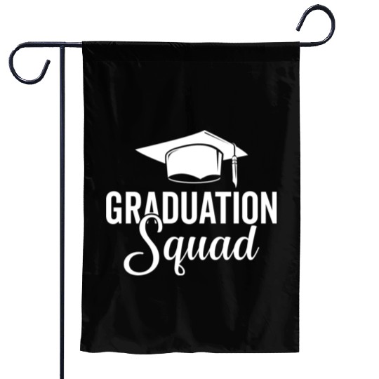 Graduation Squad College Friends School Grad 2022 Garden Flags