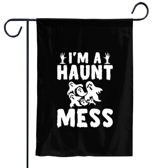 Halloween Paranormal Ghost Hunters Horror Fans Garden Flags