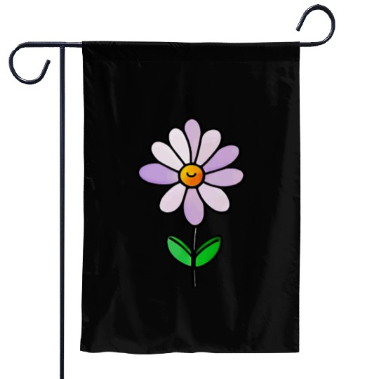 Lavender Flower Art Garden Flags