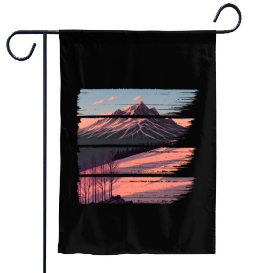 Sunrise Mountain Garden Flags