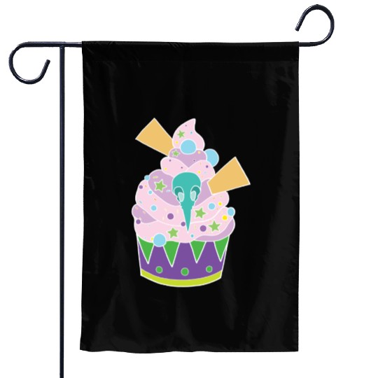Cupcake Graveyard Garden Flags