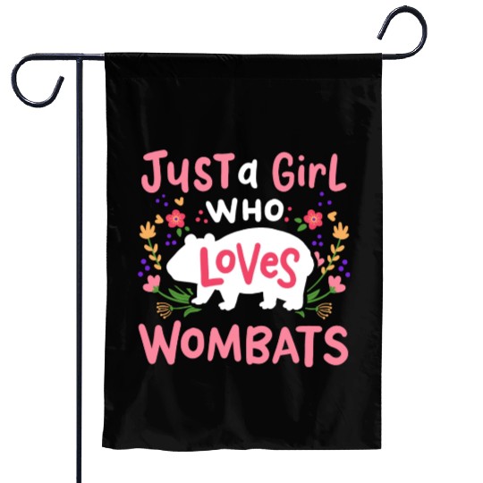 Wombat Australian Wombat Lover Garden Flags
