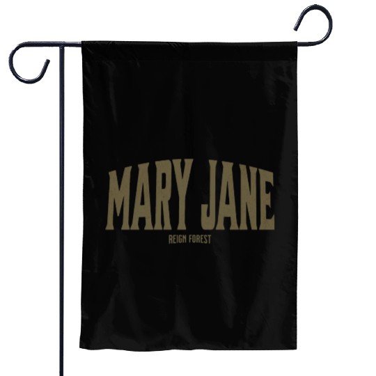 Mary Jane Marijuana Funny Graphic Garden Flags Garden Flags