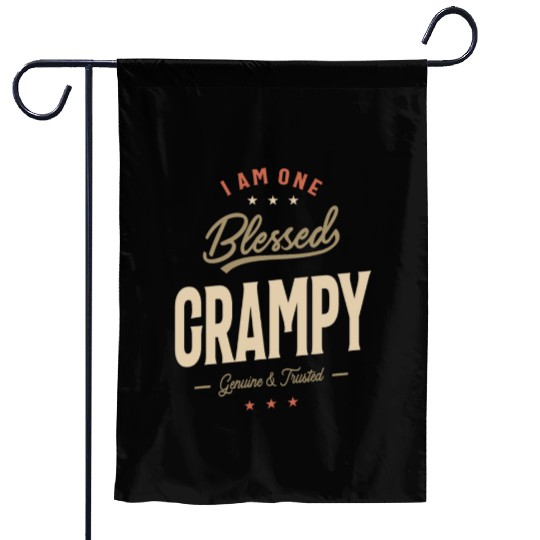 I Am One Blessed Grampy - Dad and Grandpa Garden Flags