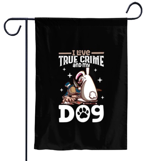 True Crime Murder Spy Crime Interest Gift Idea Garden Flags