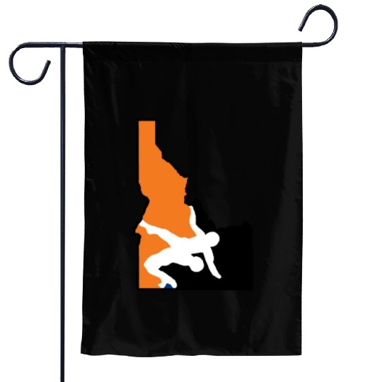 Idaho Wrestling (State Colors) Garden Flags