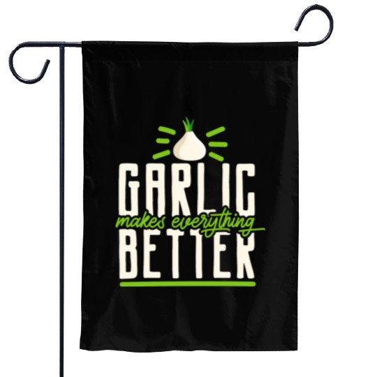 Garlic Garlic Cloves Garlic Lover Cooking Garden Flags