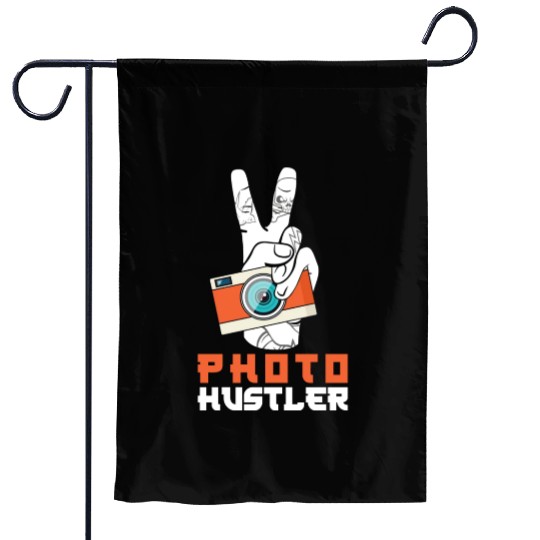 Photography Photographer Photo Hustler Garden Flags