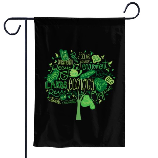 Earth Tree Pro Environment Nature Garden Flags