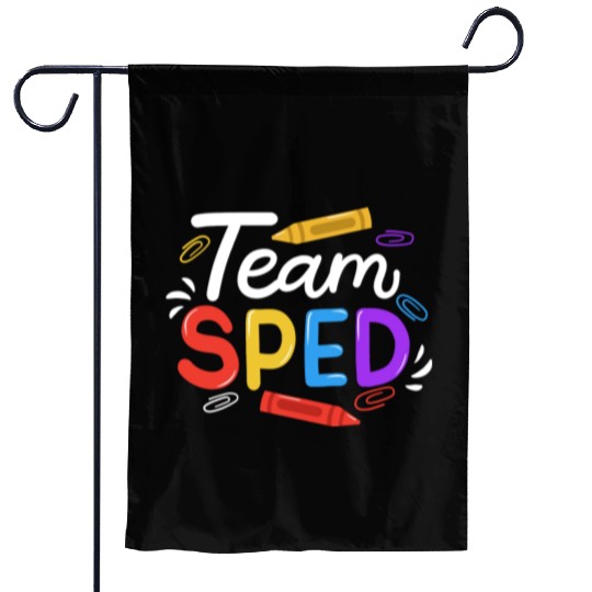 Sped Special Education Sped Teacher Student Garden Flags