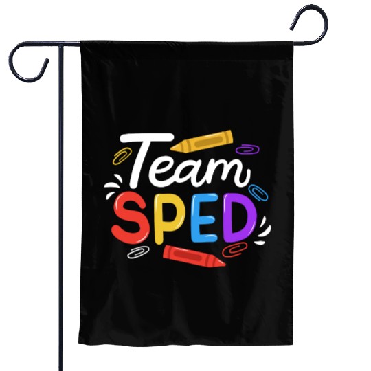 Sped Special Education Sped Teacher Student Garden Flags