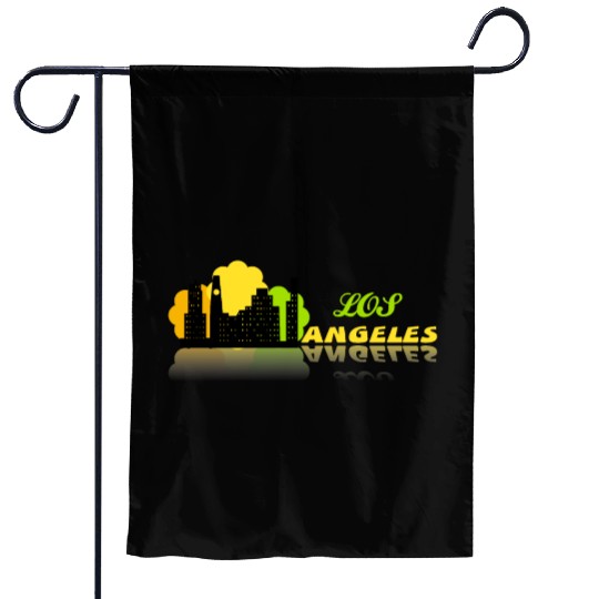 los angeles Garden Flags