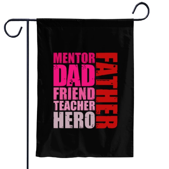 One Father's Day Garden Flags Graphic.