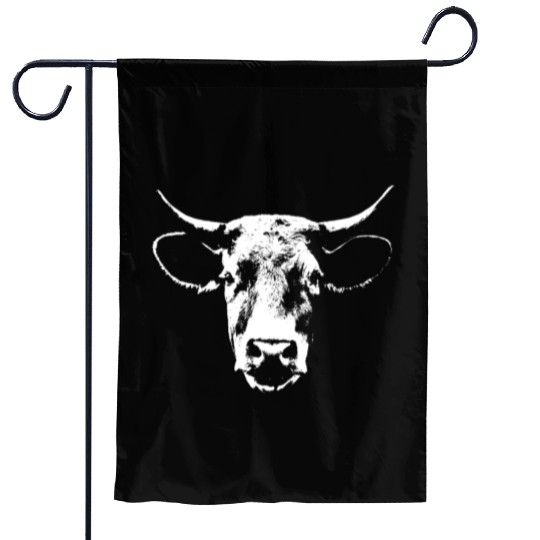Cow Head / Cattle Iconic Garden Flags