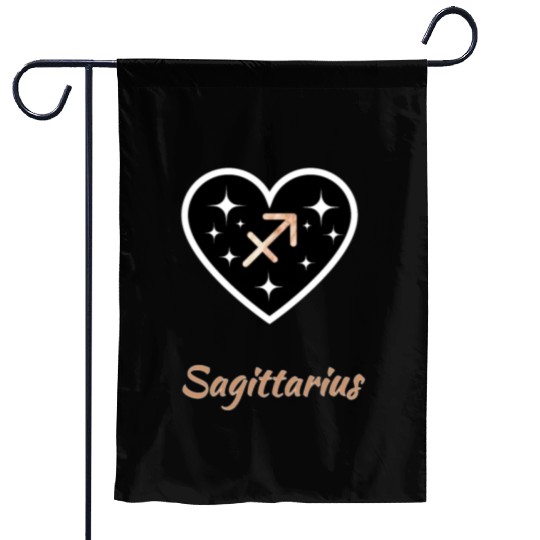 Sagittarius zodiac sign, astrology, sun, birthday Garden Flags