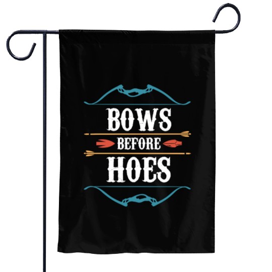 Bow Hunting Arrow and Archery Quote Design Archery Garden Flags