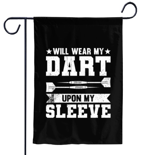 Will Wear My Heart Upon My Sleeve Garden Flags