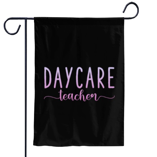 Daycare Teacher Garden Flags
