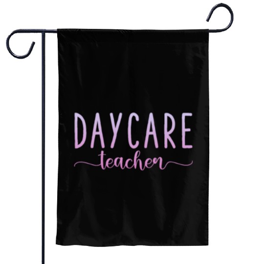Daycare Teacher Garden Flags