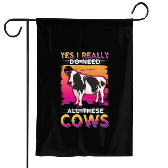 Cow Cattle Breeder Farmer Cows Garden Flags