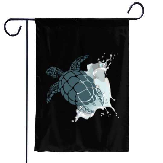 Turtle Garden Flags