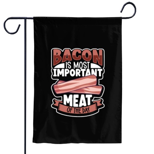 Bacon Lover Funny Bacon Famous Food Keto Diet Garden Flags