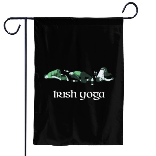 Irish Yoga Garden Flags