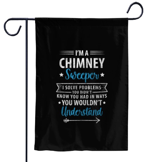Chimney Sweep House Fireplace Sweep Garden Flags