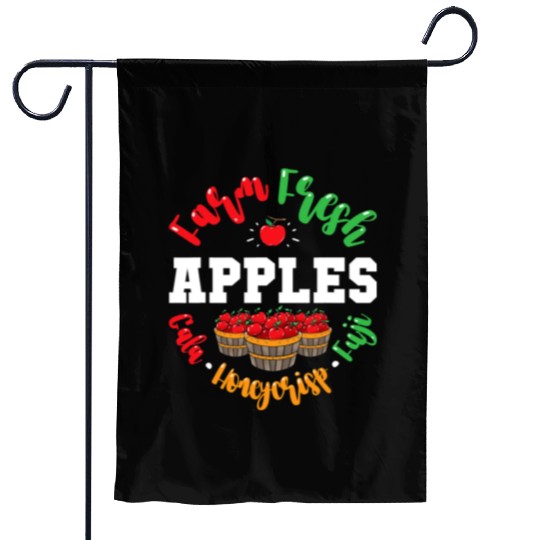 Apple Picking Farmer Fall For Toddlers Kids Women Garden Flags