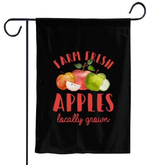 Apple Picking Farm Fresh Apples Farmer For Kids Garden Flags