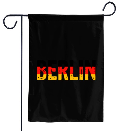 Berlin Germany design Garden Flags