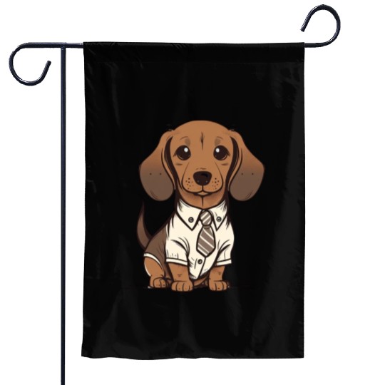 Dachshund Garden Flags