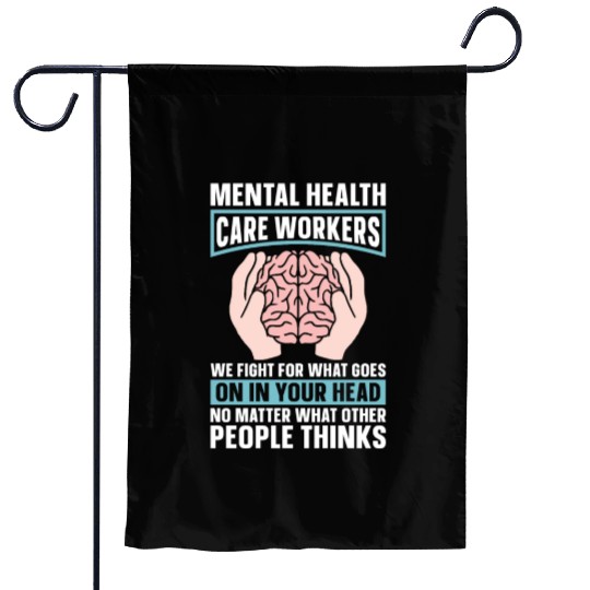 Psychology Psychologist Brain Garden Flags