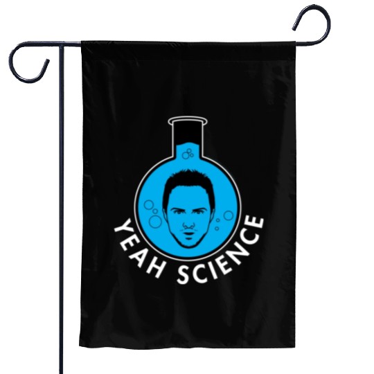 Breaking Bad Jessie Yeah Science Text Portrait Garden Flags