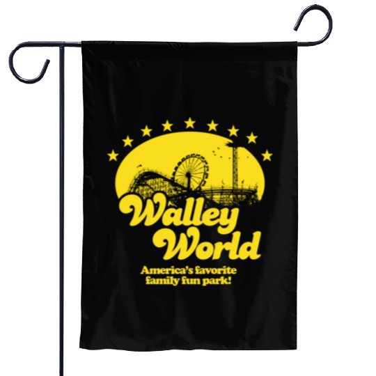 Walley World Tourist Garden Flags