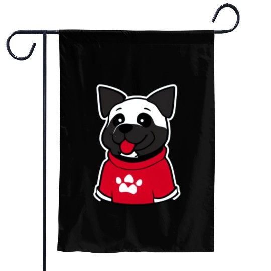 Cute dog Garden Flags