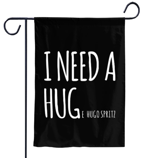 Hugo Spritz Sparkling Wine Cocktail Huge Hugo Garden Flags