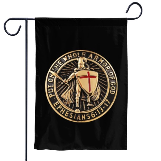Armor Of God Christian Knight Garden Flags