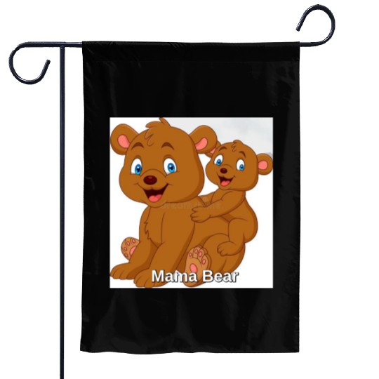 HAPPY Mother's Day Garden Flags, Mama Bear