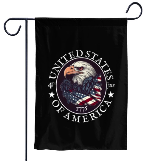 Independence Day 4th of July Freedom Garden Flags