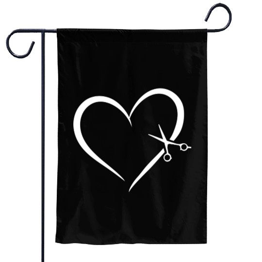 Hairstylist Love Garden Flags
