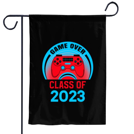 Game Over Class Of 2023 Garden Flags Students Funny 2023