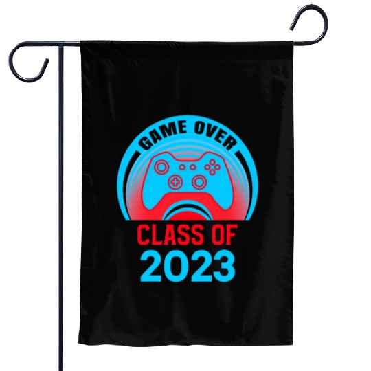 Game Over Class Of 2023 Garden Flags Students Funny