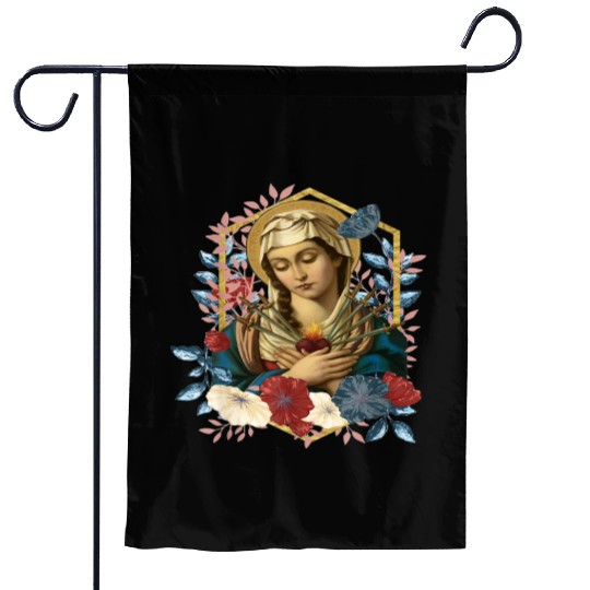 Our Lady of Sorrows Garden Flags