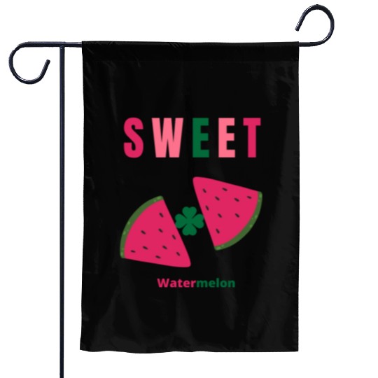sweet watermelon Garden Flags