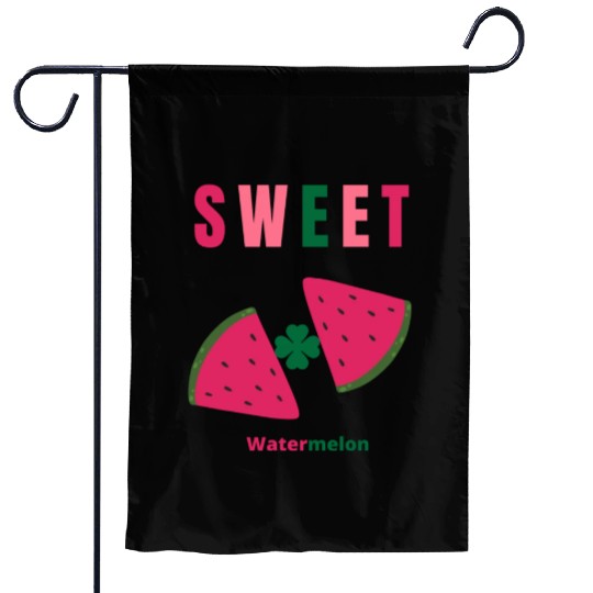 sweet watermelon Garden Flags